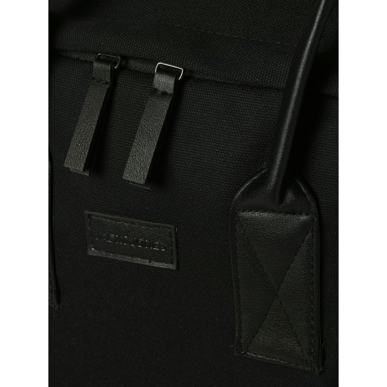 Jack & Jones Pascal Cotton Unisex Adults Black Backpack - One Size
