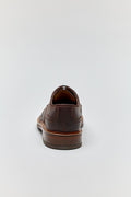 Chapman & Moore Plain Derby Country Leather Men's Choco Shoes
