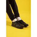 Hush Puppies Steven Senior Leather Boys's Black Lace-Up Shoes