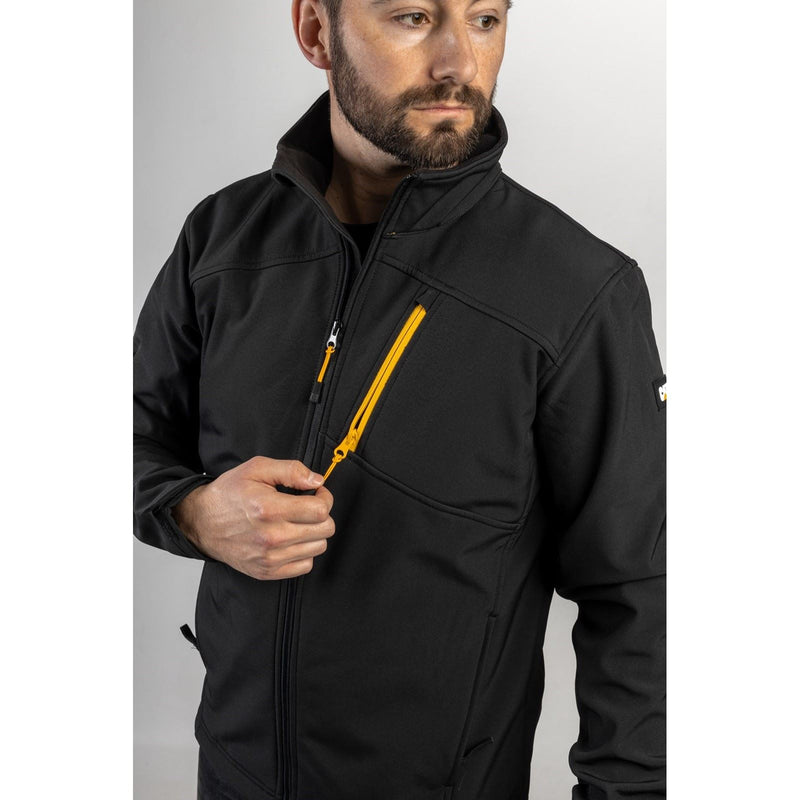 Caterpillar Essentials Shell Men's Black Softshell Jacket