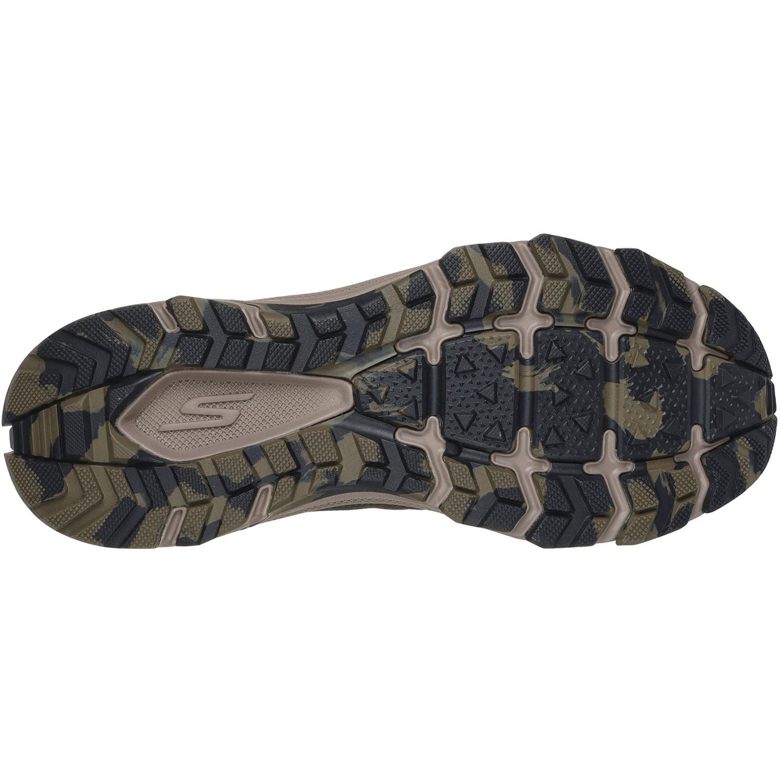 Skechers Performance GO RUN Trail Altitude 2.0 Marble Rock 3 Leather Men's Olive/Black Sneakers