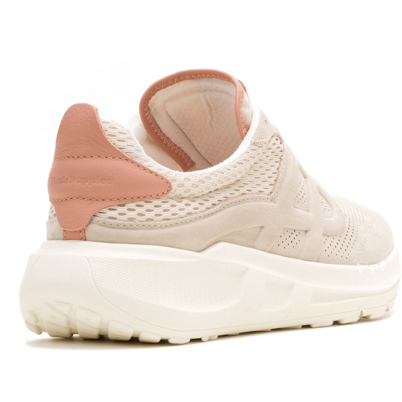 Hush Puppies Seventy8 Runner Suede Women's Stone Sneakers