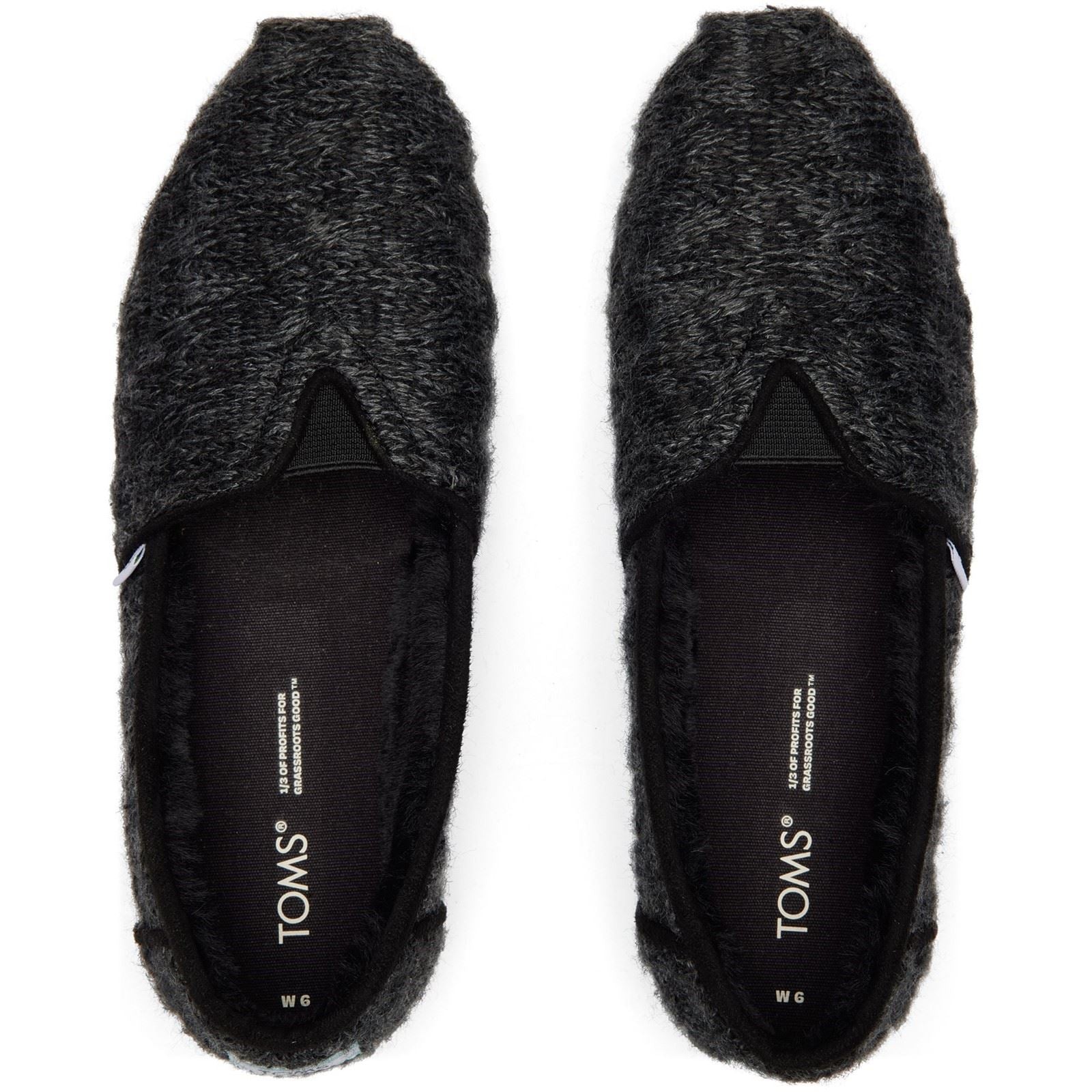 TOMS Alpargata with Cloudbound Polyester Women's Black Espadrilles