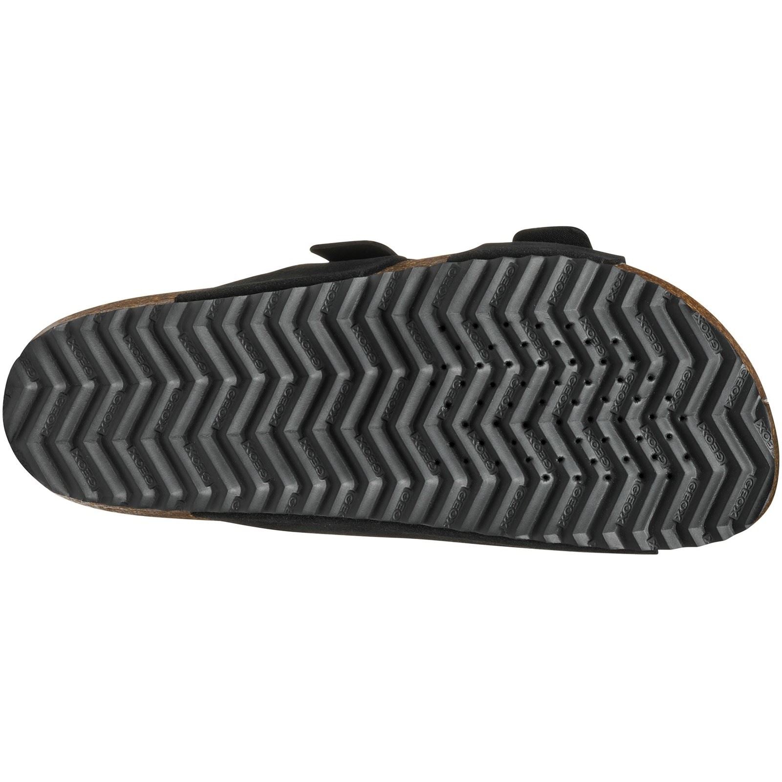 Geox D BRIONIA H Leather Women's Black Wedges