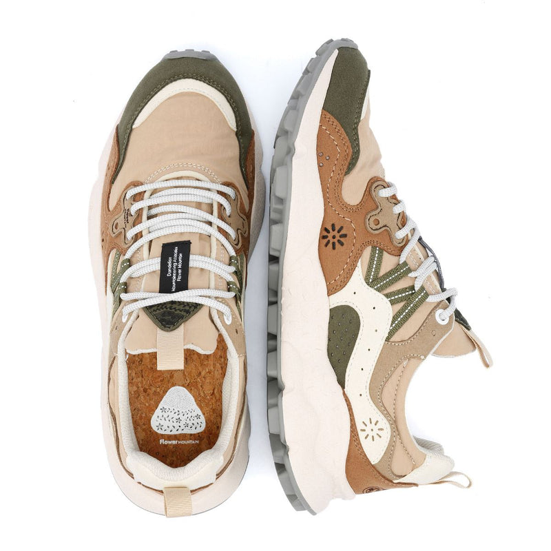 Flower Mountain Yamano 3 Men's Beige Sneakers