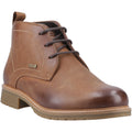Hunter Jura Leather Men's Dark Tan Ankle Boots