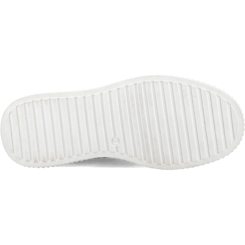 Hush Puppies Haisley Woven Textile Women's Taupe Standard Trainers