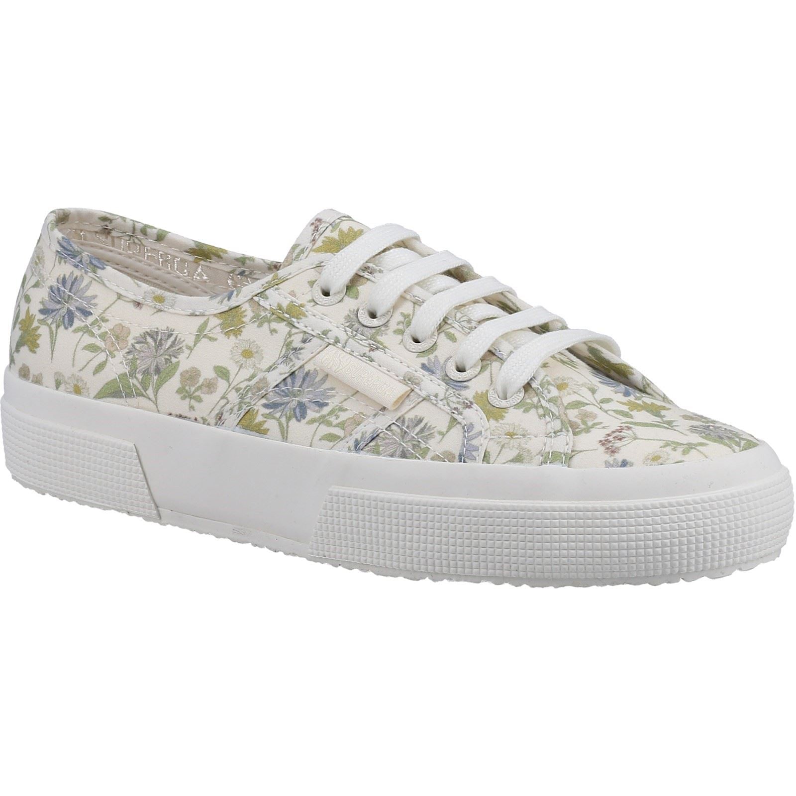 Superga 2750 Floral Print Cotton Women's White/Floral Print Sneakers