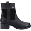 Hush Puppies Saskia Leather Women's Black Boots