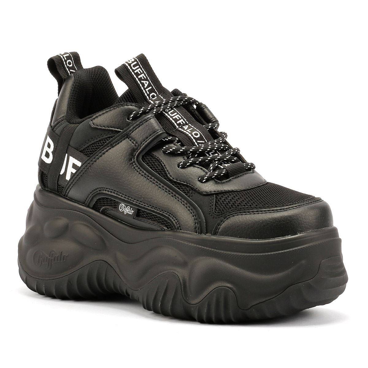 Buffalo Blader Matcha Women's Black Sneakers