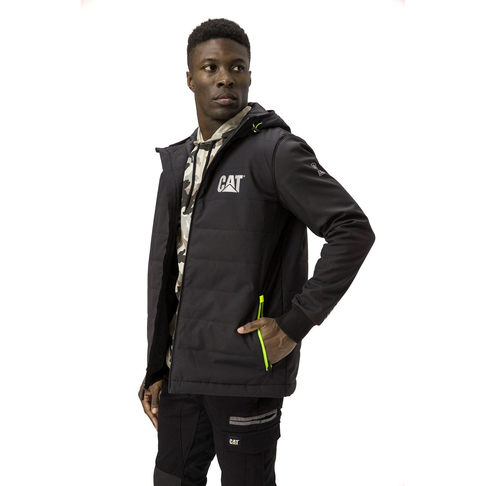 Caterpillar Tech Hybrid Men's Black Jacket