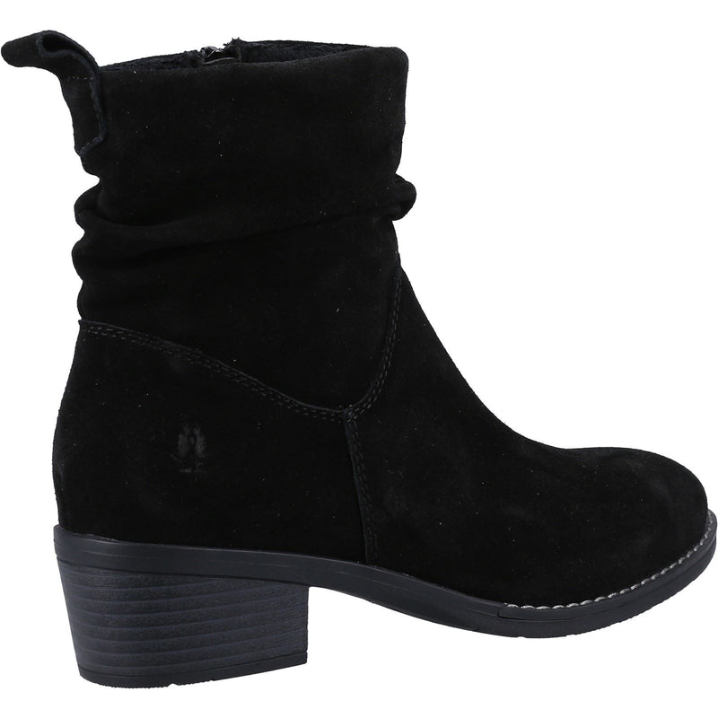 Hush Puppies Iris Suede Women's Black Boots