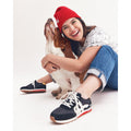 Hush Puppies SEVENTY8 Peanuts Leather Women's Peanut Trainers