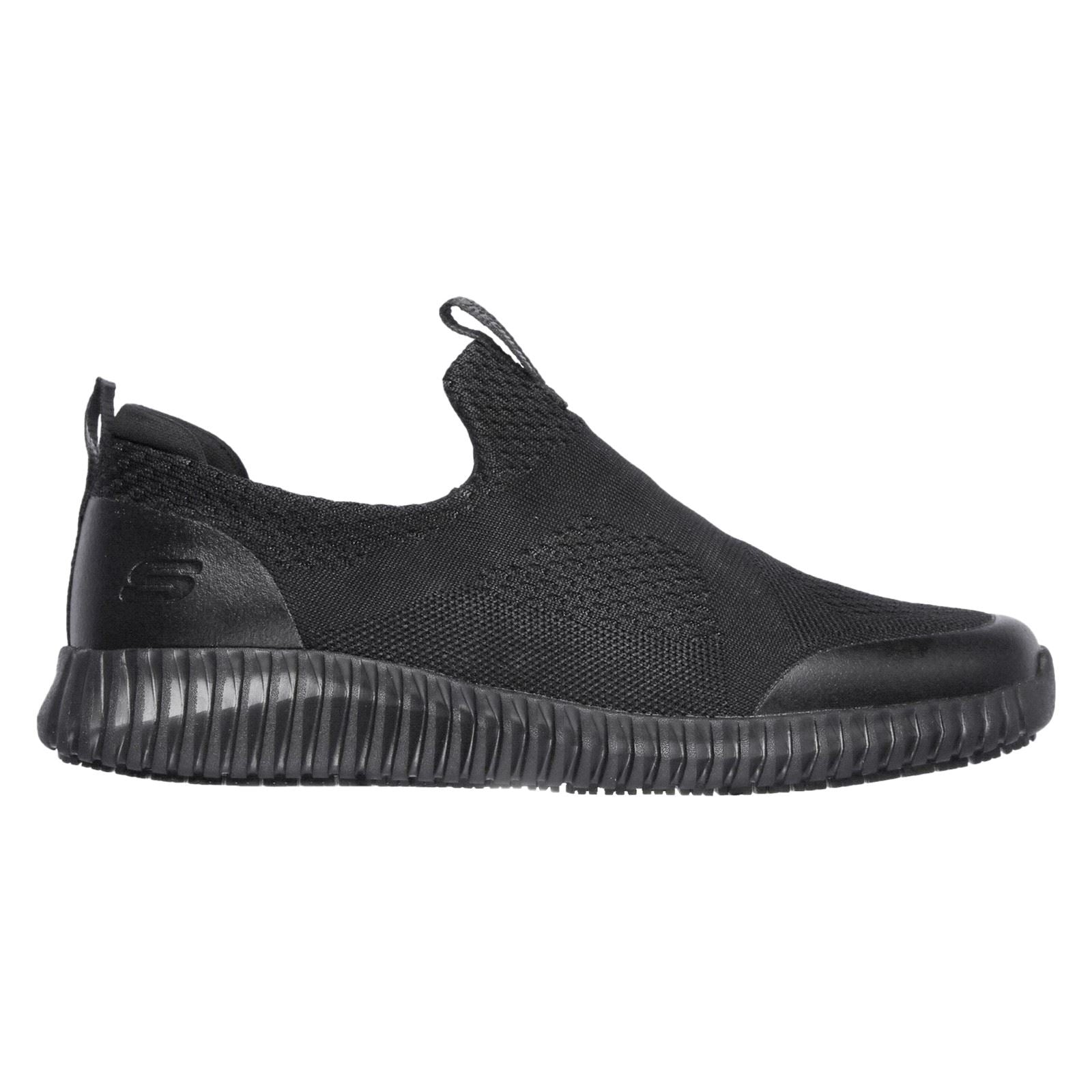 Skechers Workwear Cessnock Textile Men's Black Sneakers