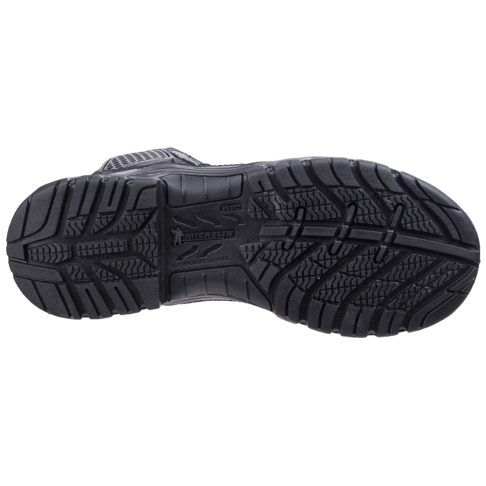 Magnum Strike Force 8.0 WP Side-Zip Leather Black Safety Boots