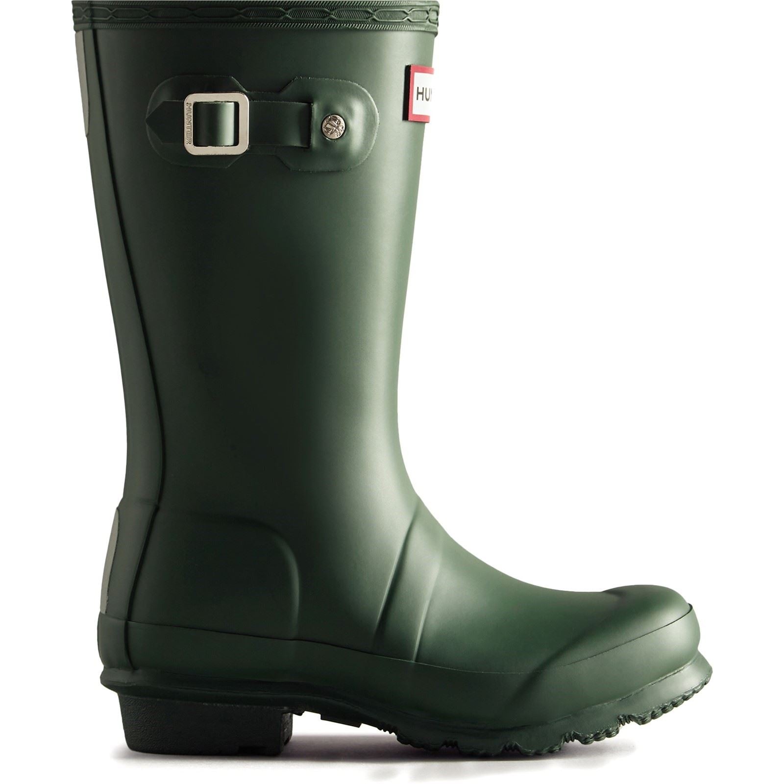 Hunter Junior Originals Boot Rubber Kid's Hunter Green Wellington Boots