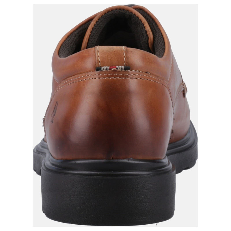 Hush Puppies Pearce Leather Men's Tan Lace-Up Shoes