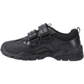Hush Puppies Tristen Leather Boys's Black Loafers