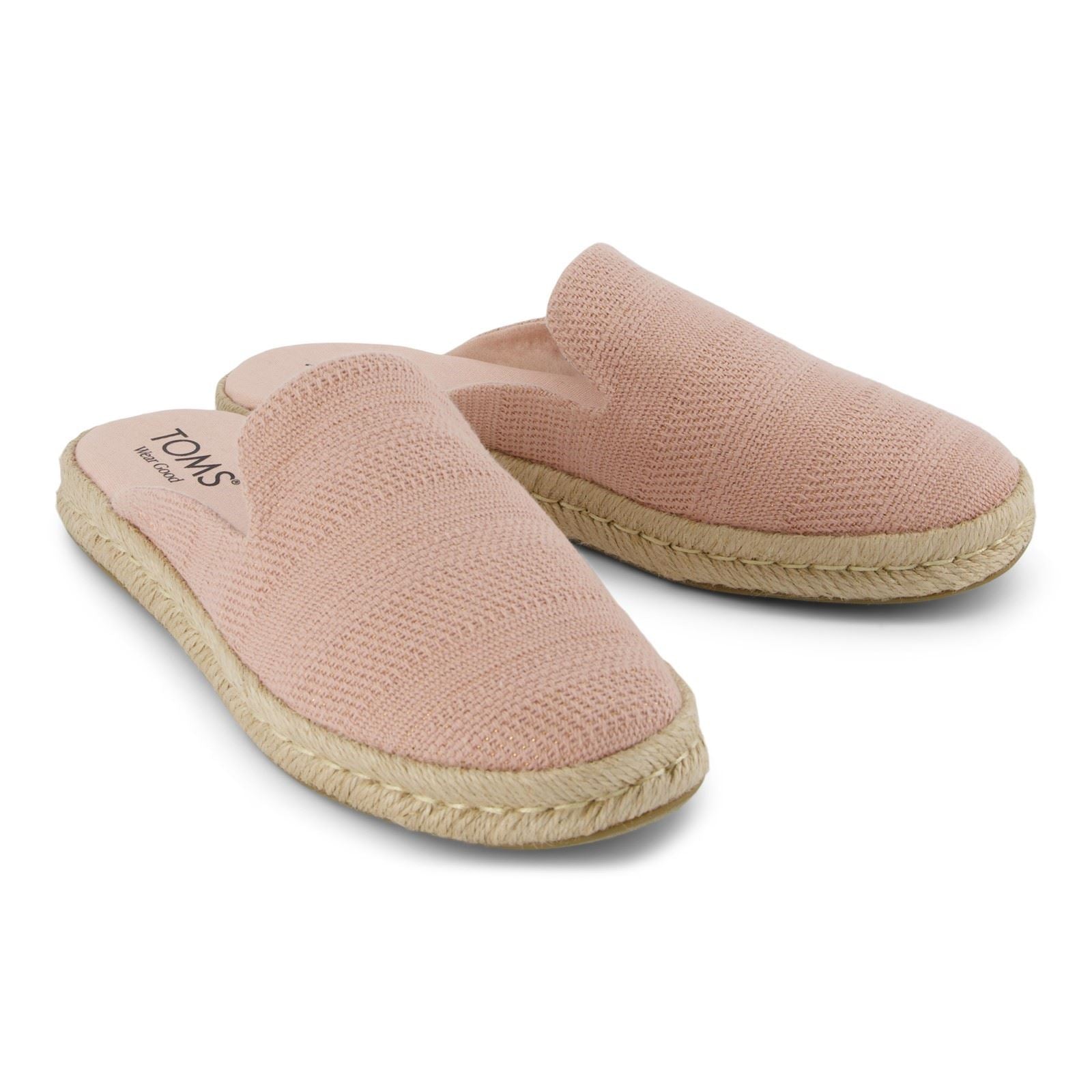 TOMS Santiago Mule Textile Women's Pale Rose Mules