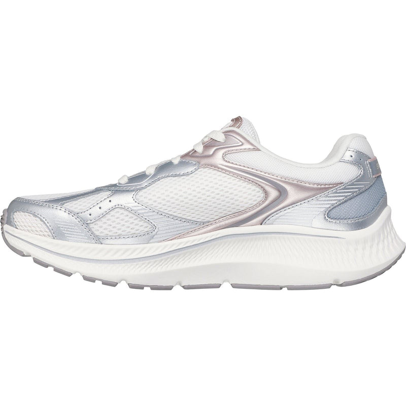 Skechers GO RUN Consistent 2.0 Volt Leather Women's Off White Sneakers