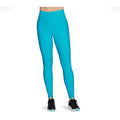 Skechers Performance GOFLEX Rib Nylon Women's Blue Sports Leggings