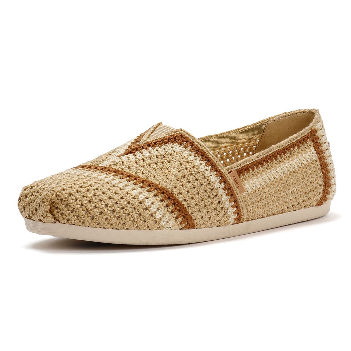 TOMS Alpargata Classic Cotton Women's Dark Beige Espadrilles