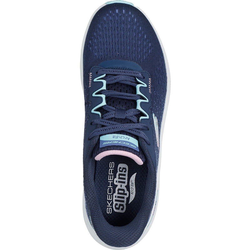 Skechers Arch Fit 2.0 Fresh Pace Textile Women's Navy/Multi Sneakers