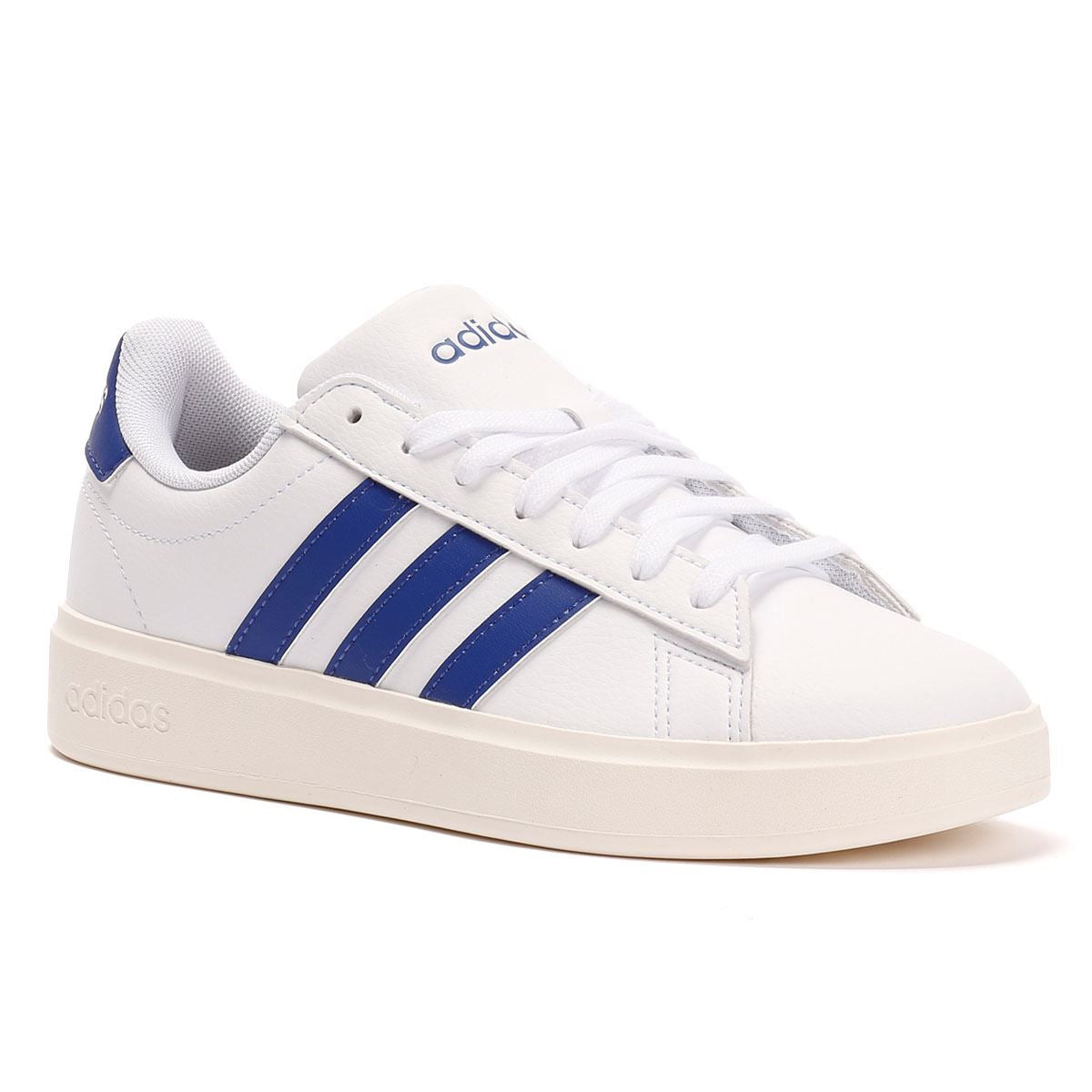 Adidas Grand Court 2.0 White/Blue Sneakers