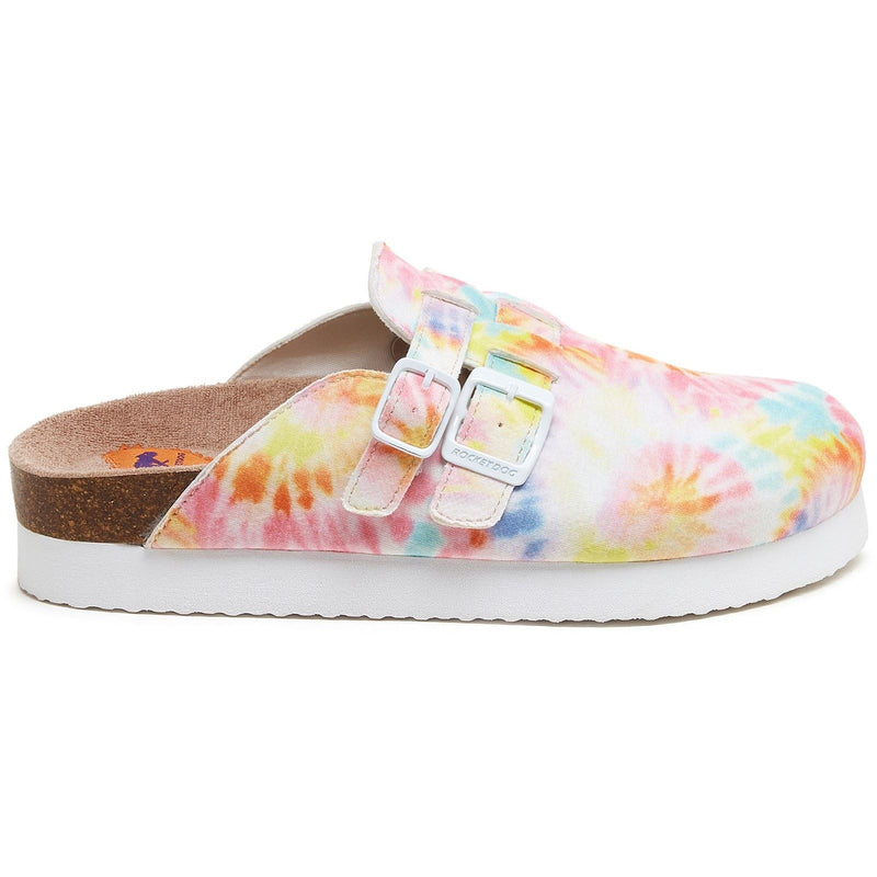 Rocket Dog Abel Plus Tucker Cotton Women's Pastel/Multi Mules