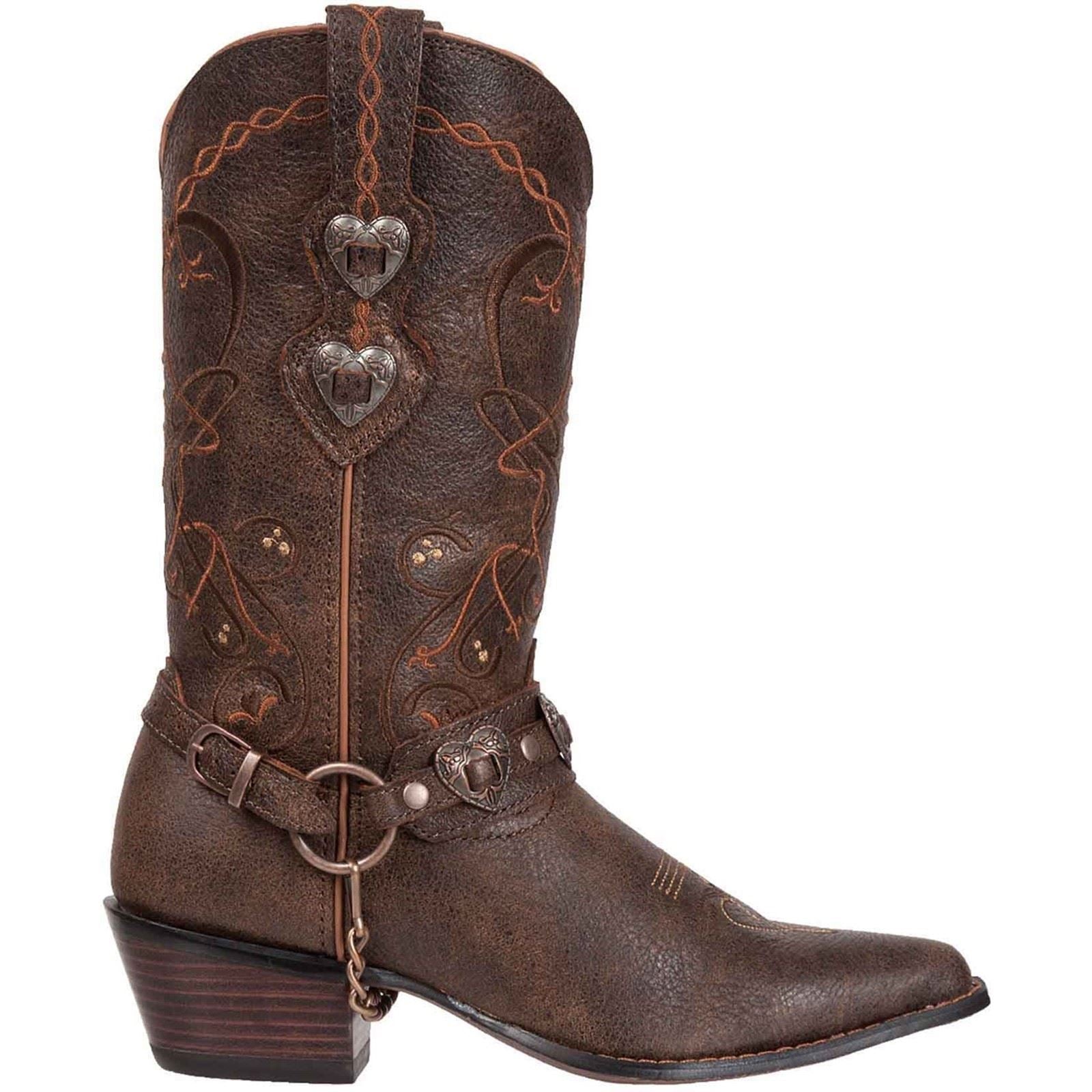 Durango Crush Heartbreaker Leather Women's Dusk To Dawn Boots