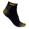 Caterpillar Premium Sneakers Cotton Unisex Adults Black Work Socks