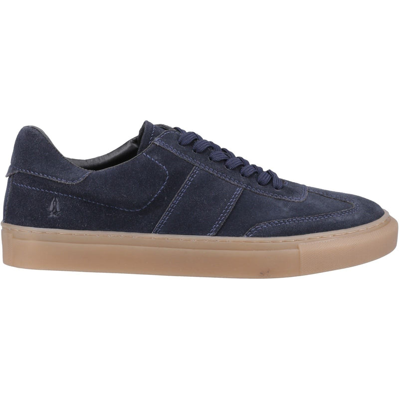 Hush Puppies Riley Suede Men's Navy Suede Sneakers