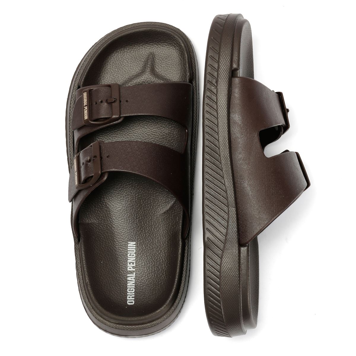 Penguin Playa Men's Chocolate Sandals