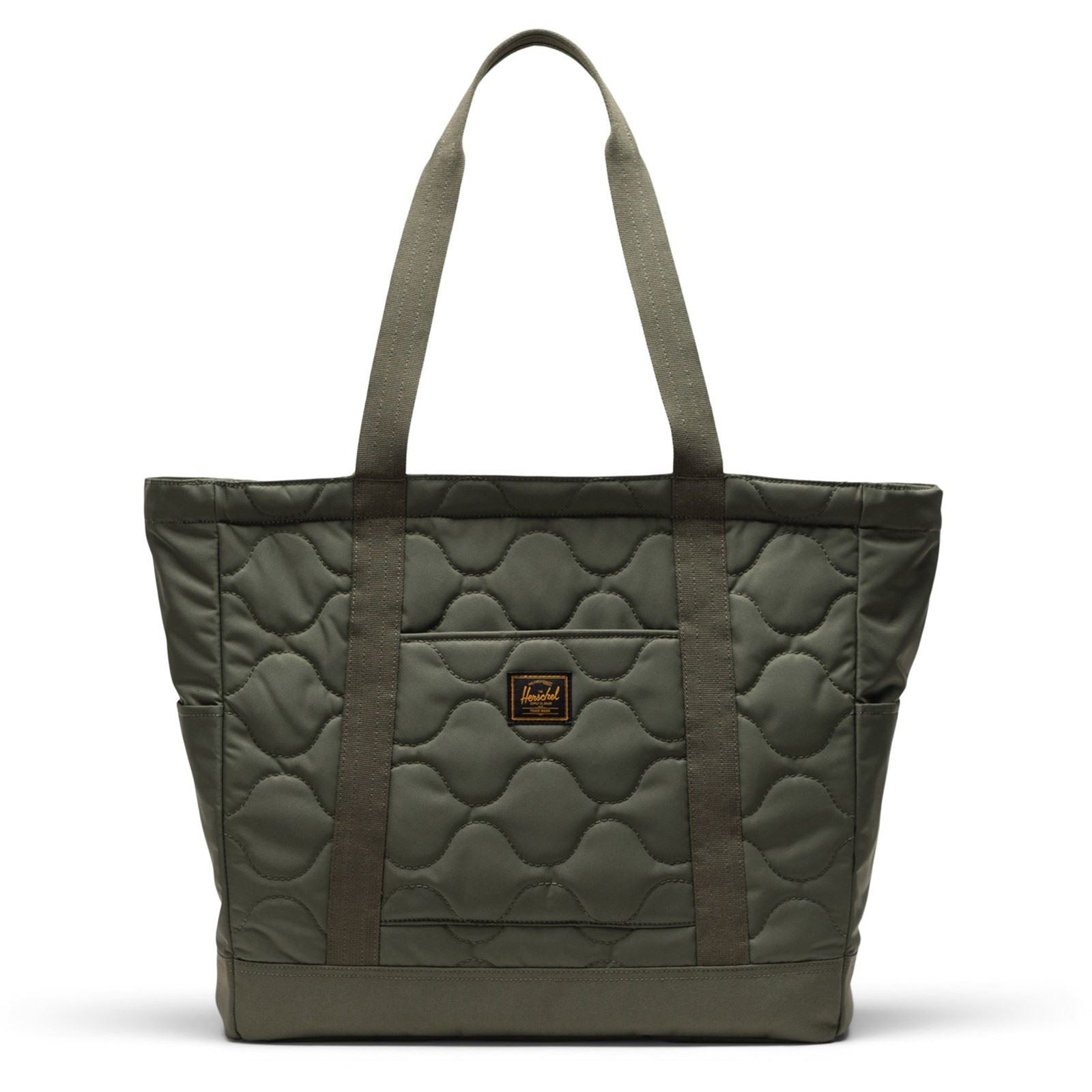 Herschel Bags Herschel Heritage Quilted Capsule Tote Polyester Unisex Adults Green Tote Bag - One Size