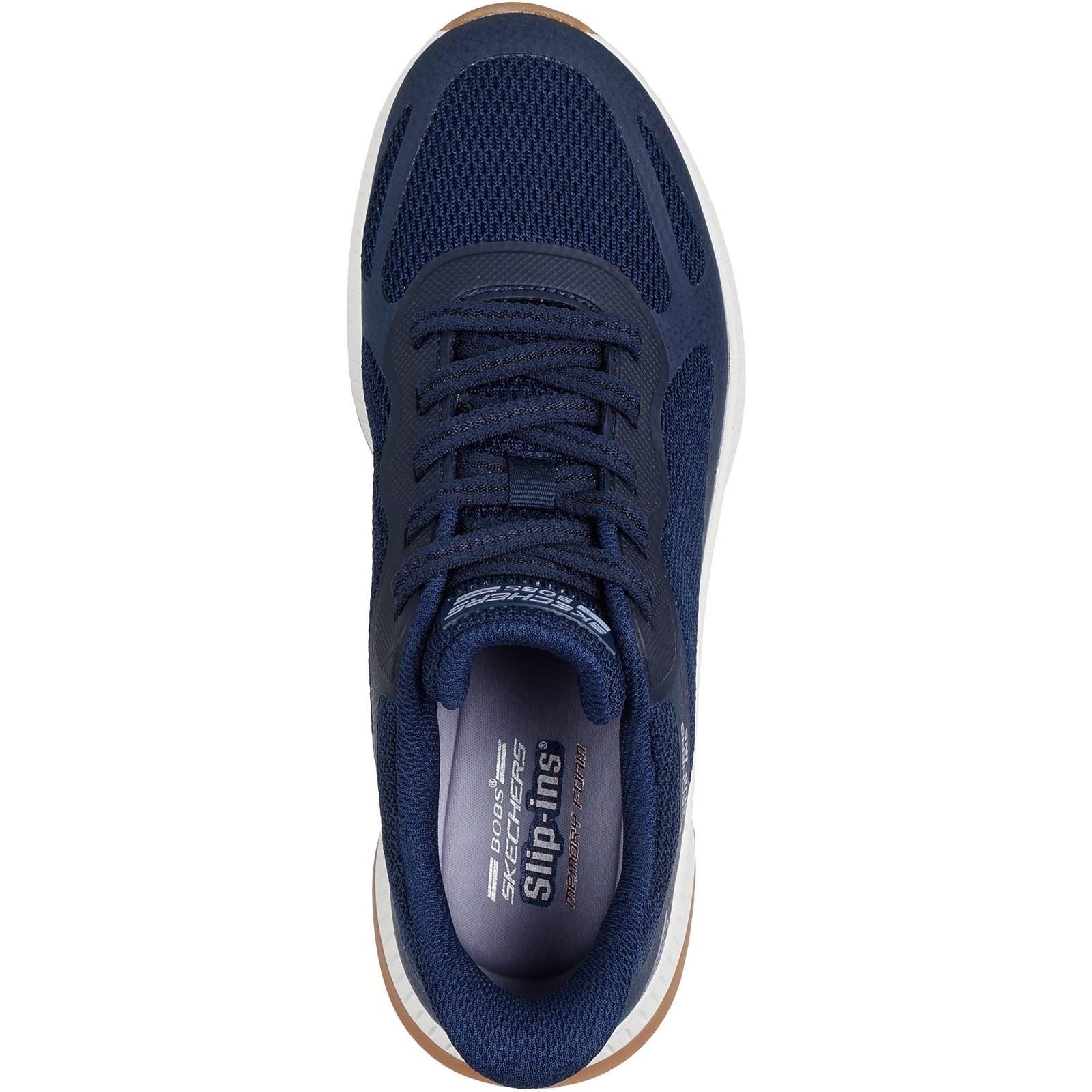 Skechers BOBS Squad 4 Staple Look Women's Navy Sneakers