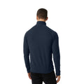 Helly Hansen Sport Daybreaker 1/2 Zip Polyester Men's Blue Fleece Pullover