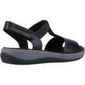 Hush Puppies Sylvie Leather Women's Black Sandals