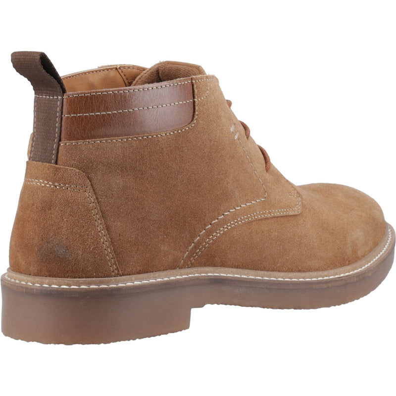 Hush Puppies Gideon Suede Men's Tan Ankle Boots