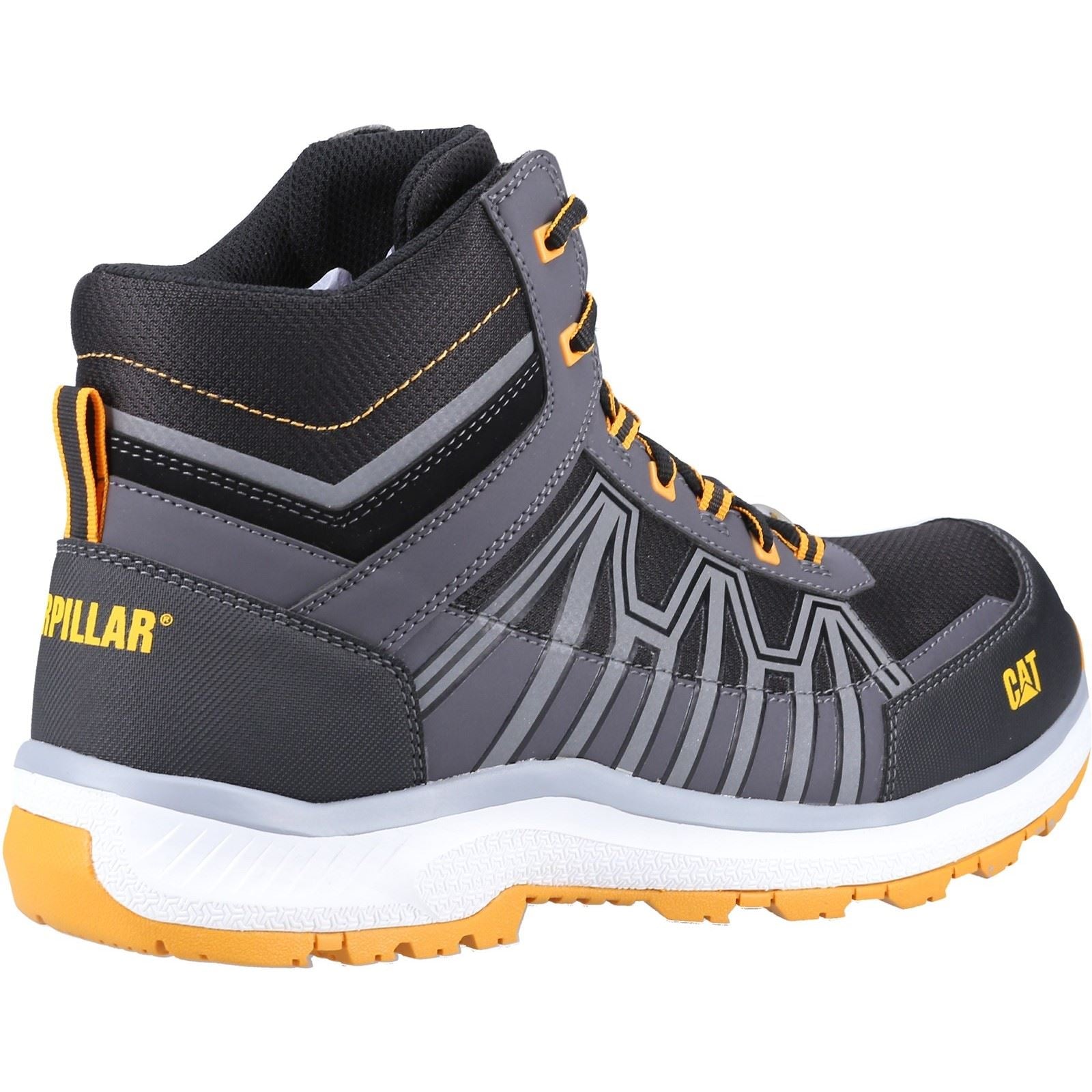 Caterpillar Charge PU/Mesh/Synthetic Black/Orange Hiking Boots