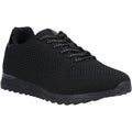 Hush Puppies Katrina Textile Women's Black Sneakers