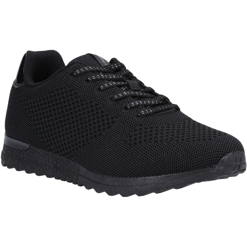 Hush Puppies Katrina Textile Women's Black Sneakers