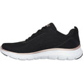 Skechers Flex Appeal 5.0 Uptake Textile Women's Black/Rose Gold Sneakers