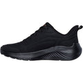 Skechers BOBS Sport Squad Waves Just Wading Synthetic Women's Black Sneakers