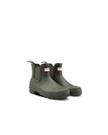 Hunter Original Chelsea Rubber Women's Dark Olive Wellington Boots