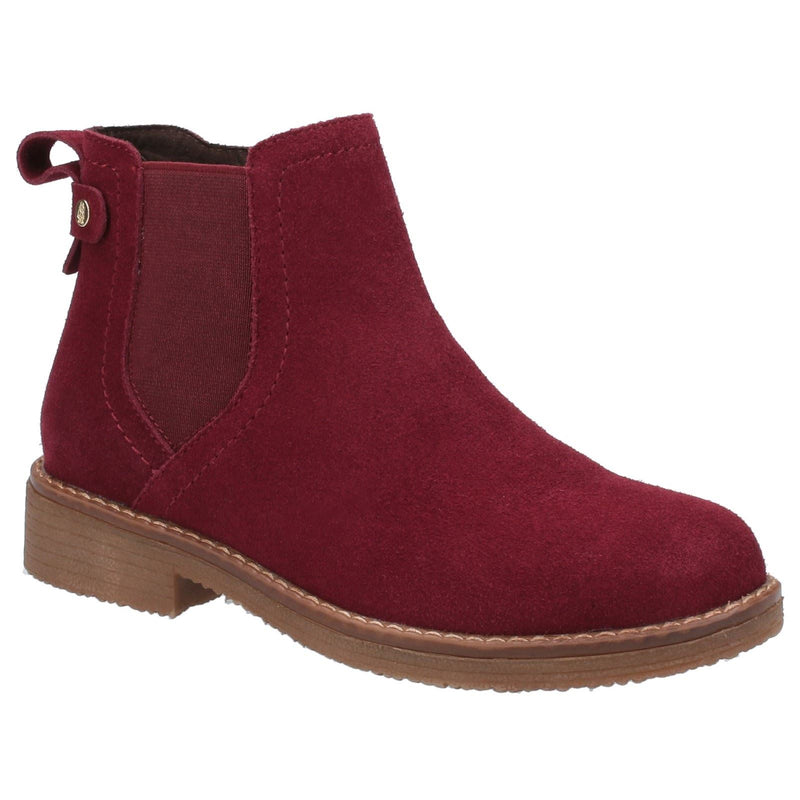 Hush Puppies Maddy Suede Women's Bordo Boots