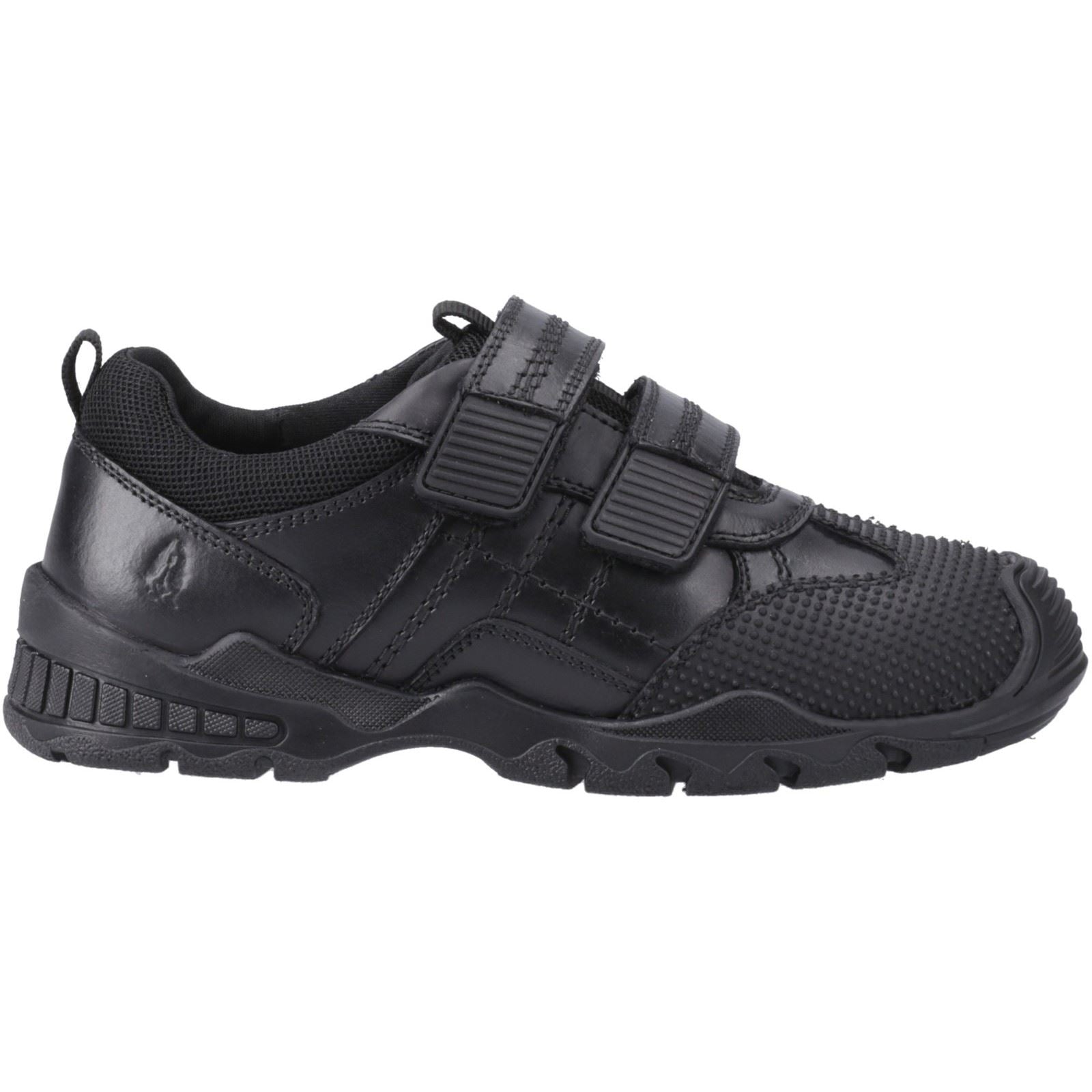 Hush Puppies Tristen Leather Boys's Black Shoes