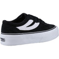 Superga 3041 Revolley Colorblock Platform Leather Women's Black/White Sneakers