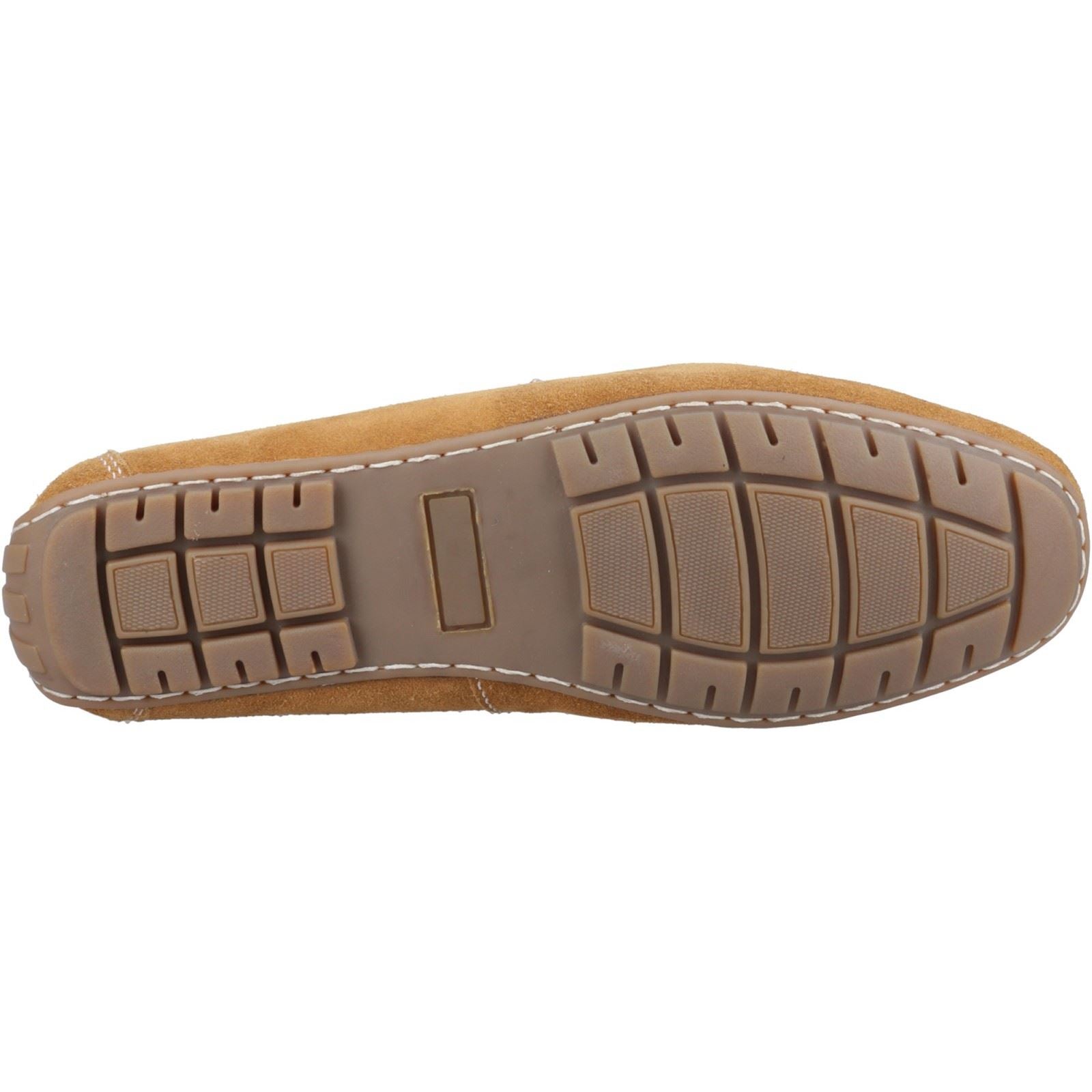 Hush Puppies Ralph Suede Leather Men's Tan Loafers