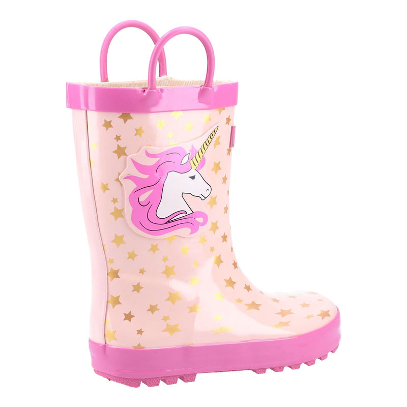 Cotswold Puddle Rubber Unicorn Wellington Boots