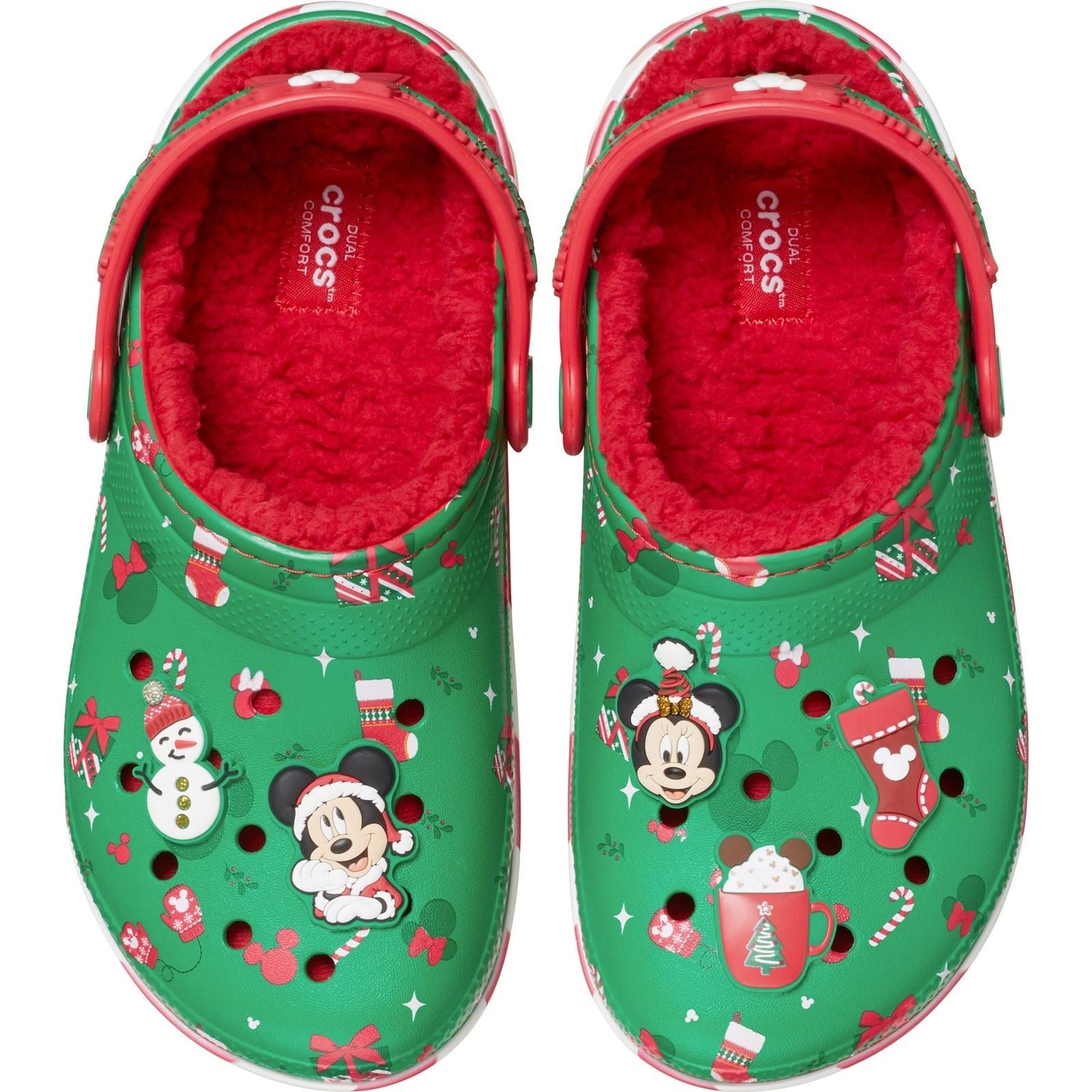 Crocs Disney Christmas Synthetic Multi Clogs
